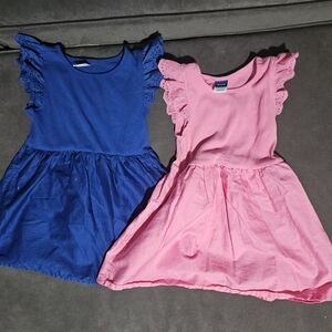 Old Navy Blue and Pink Kids Dresses 18-24 Months